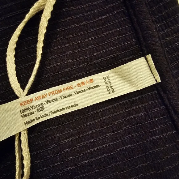 Free People Black Crop Top Woman's XS - Picture 6 of 6